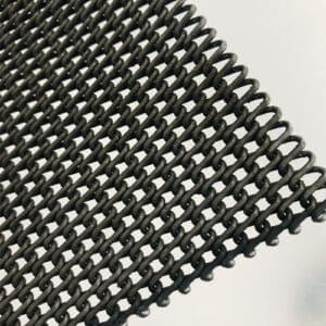 Ultra-thin flatten mesh belt
