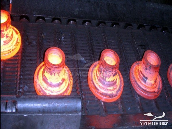 Heat Treatment & Furnaces conveyor belt by YIYI Mesh Belt
