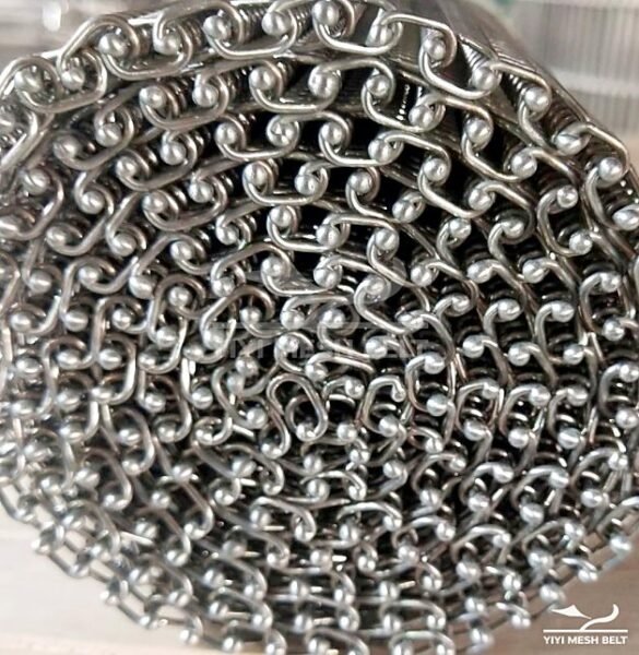 Welded Balanced Weave Belt coiled