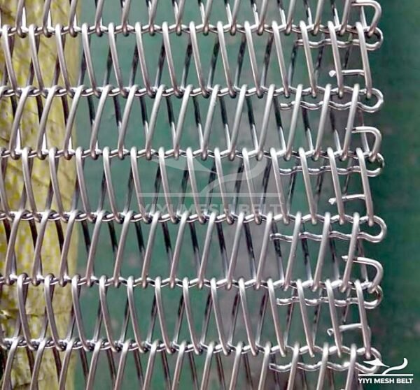 Balanced Weave Belt Clinched