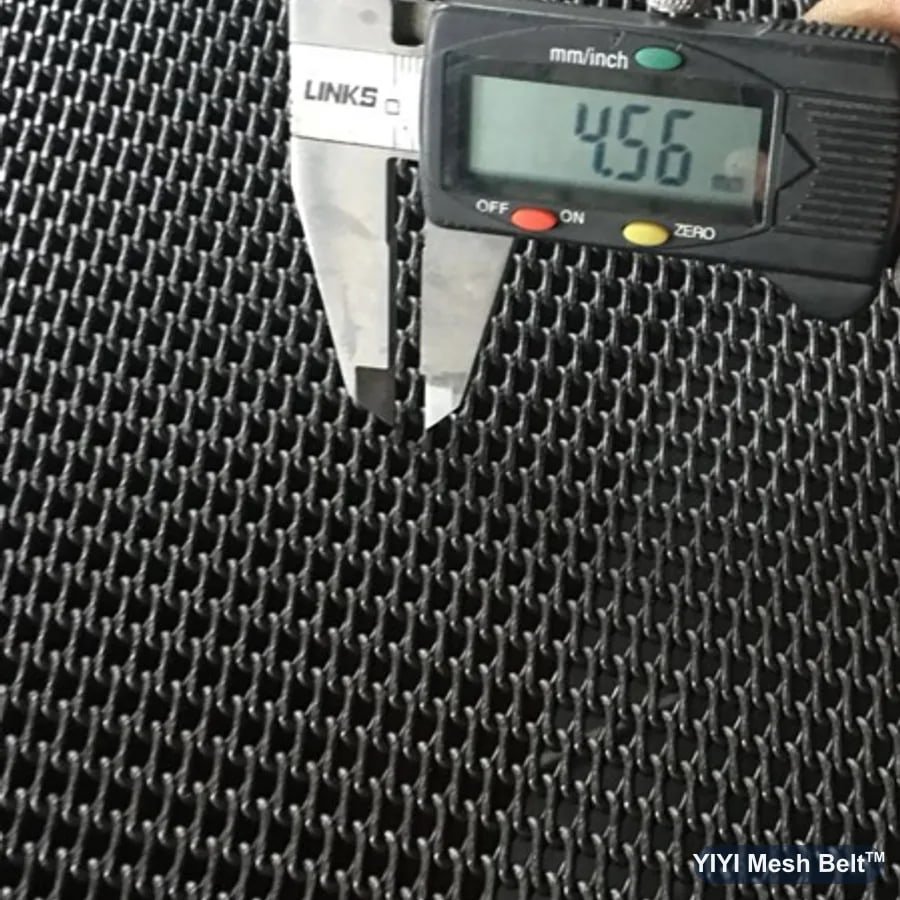 Measuring Biscuit Belt pitch with a digital caliper