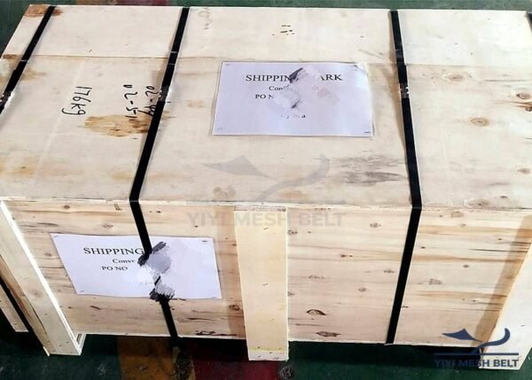 Wooden Crate Packing – Chain Driven Belt