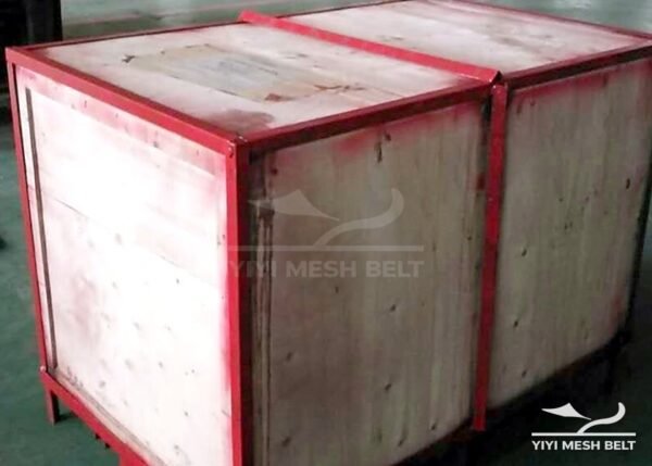 Wooden Crate Packing – Compound Weave Belt