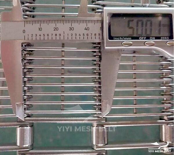 Eye Link Belt pitch 50 mm / 1.969 in measured