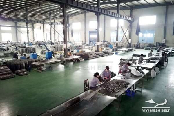 Belt production workshop