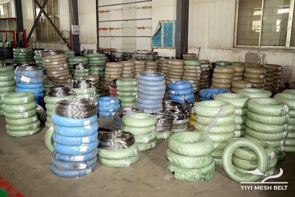 Stainless wire coils in stock