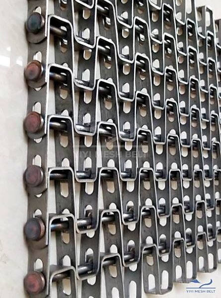 Flat Wire / Honeycomb Belt Mill Finish (Mild Steel)