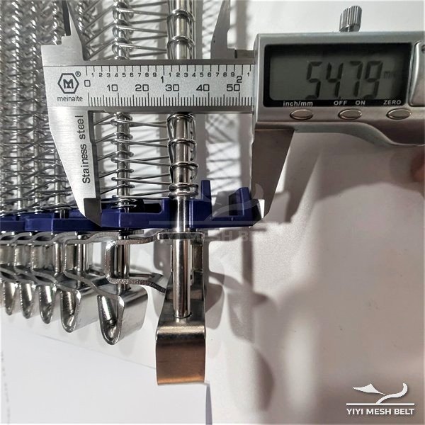 First article confirmed – YIYI Mesh Belt quality control
