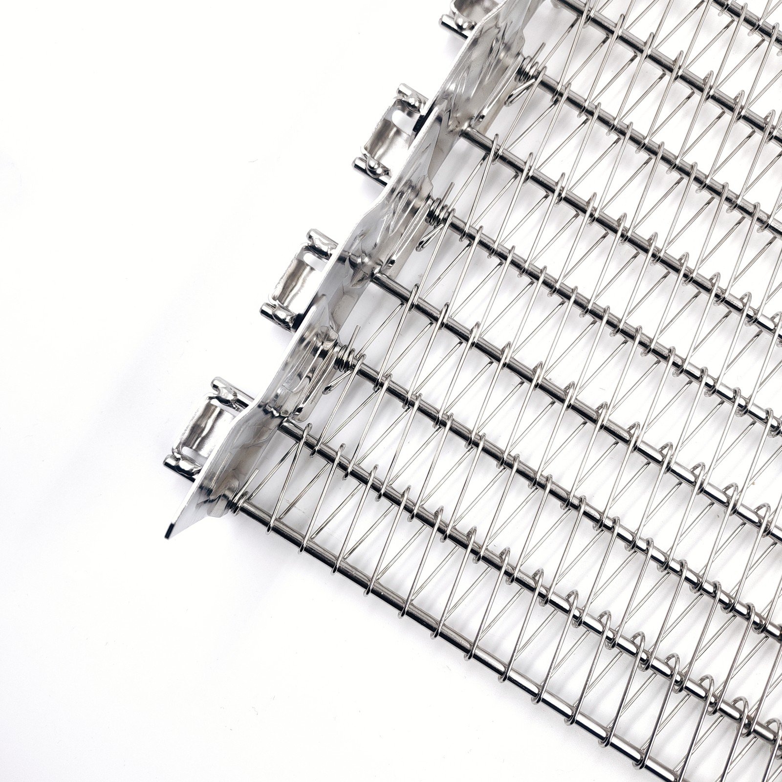 Self-Stacking Belt edge link detail