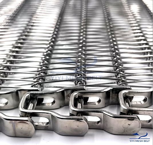 Small Radius Spiral Freezer Belt Rod Welded