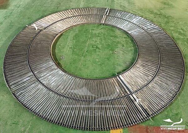 Small Radius Spiral Freezer Belt Turn ratio 1.1