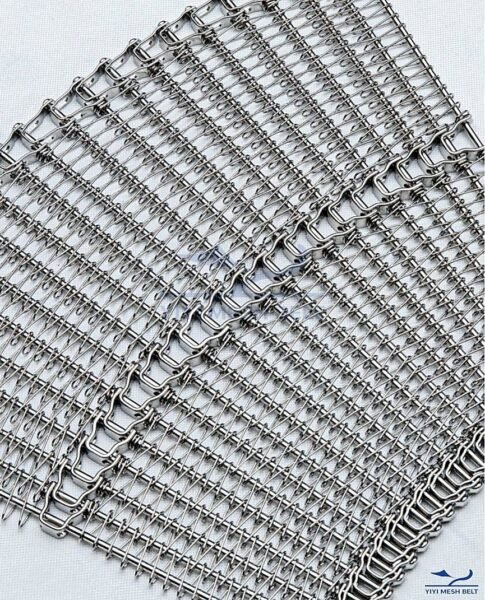 Small Radius Spiral Freezer Belt