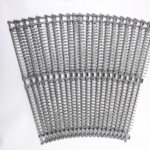 Small Radius Spiral Freezer Belt in a tight turn