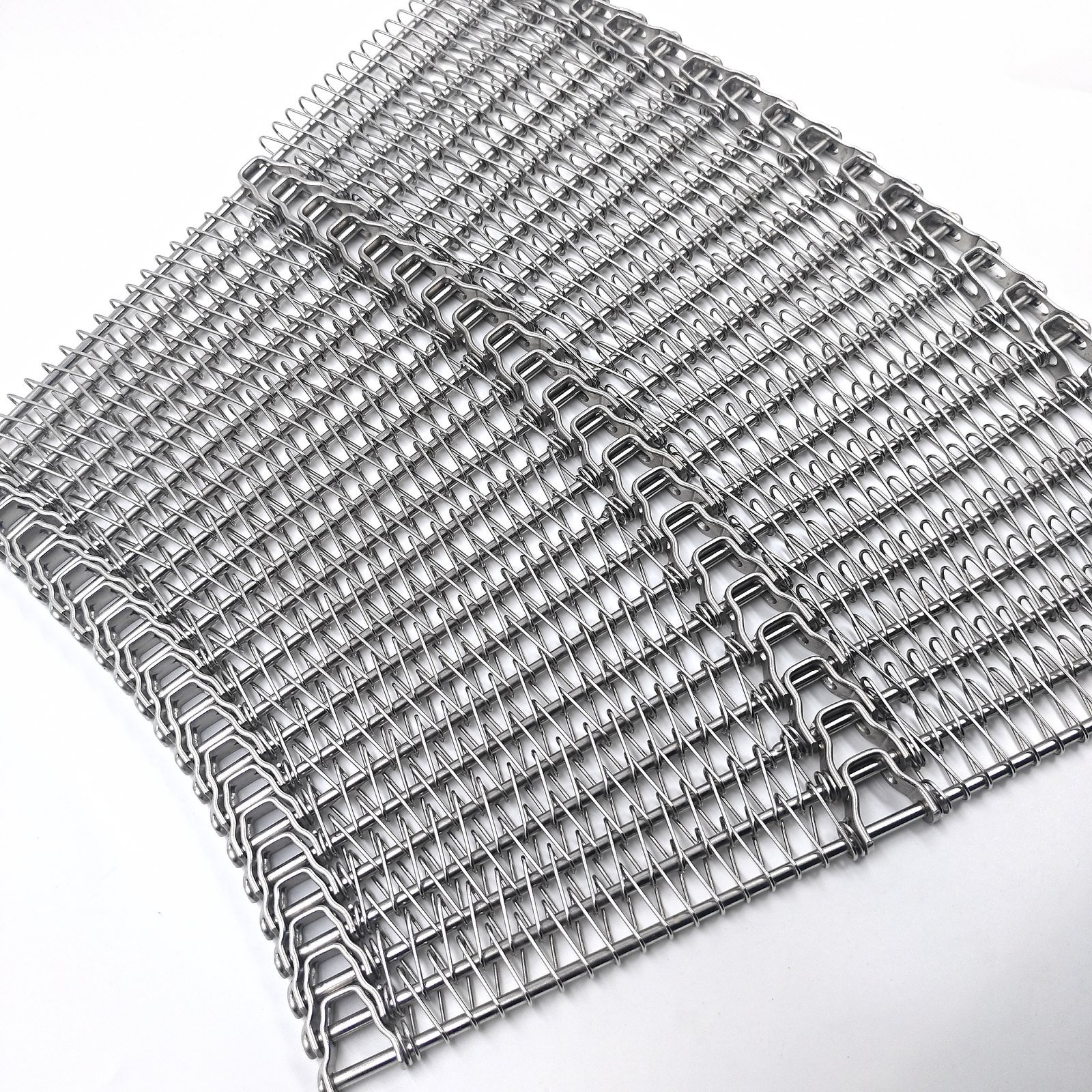 Small Radius Spiral Freezer Belt full belt section