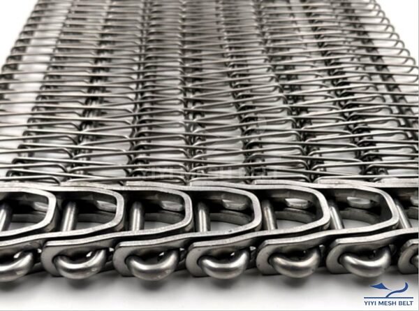 Spiral Freezer Belt Product Surface Detail