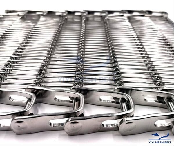Spiral Freezer Belt Product Surface Detail