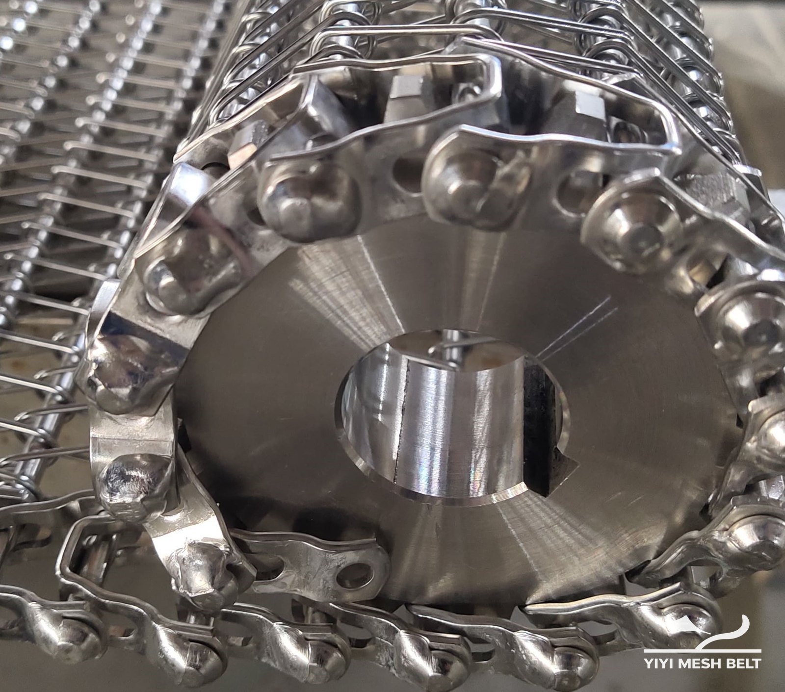 Spiral Freezer Belt sprocket engagement test – Stainless steel sprocket engagement