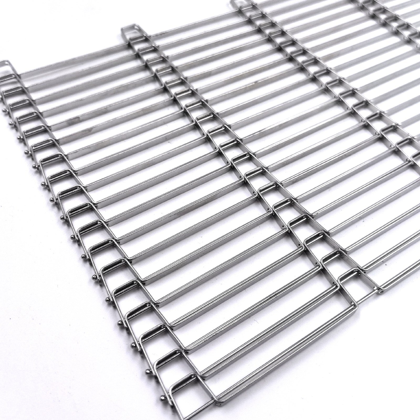 Trapezoidal Mesh Belt angle view