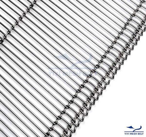 Trapezoidal Mesh Belt DLE (Double-Loop Edge)