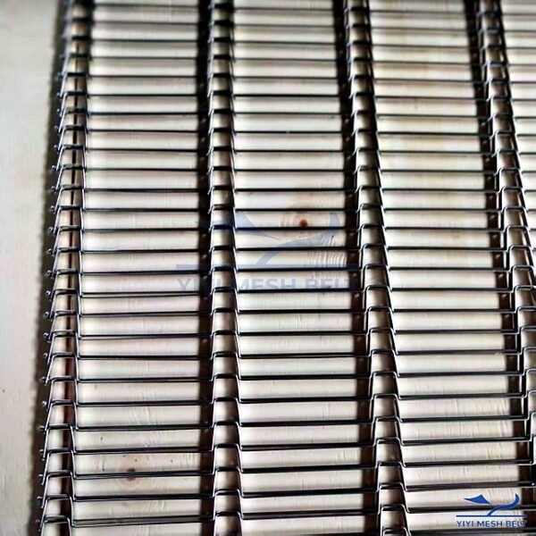Trapezoidal Mesh Belt Flat Wire Type