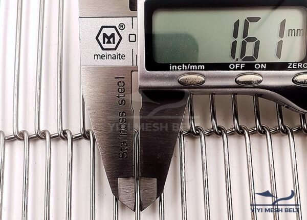 Trial Production Sample Inspection – Trapezoidal Mesh Belt
